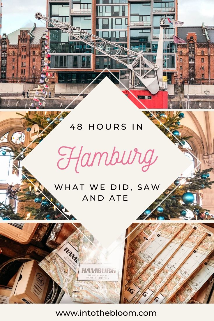 A blog post describing how we spent 48 hours in Hamburg, Germany