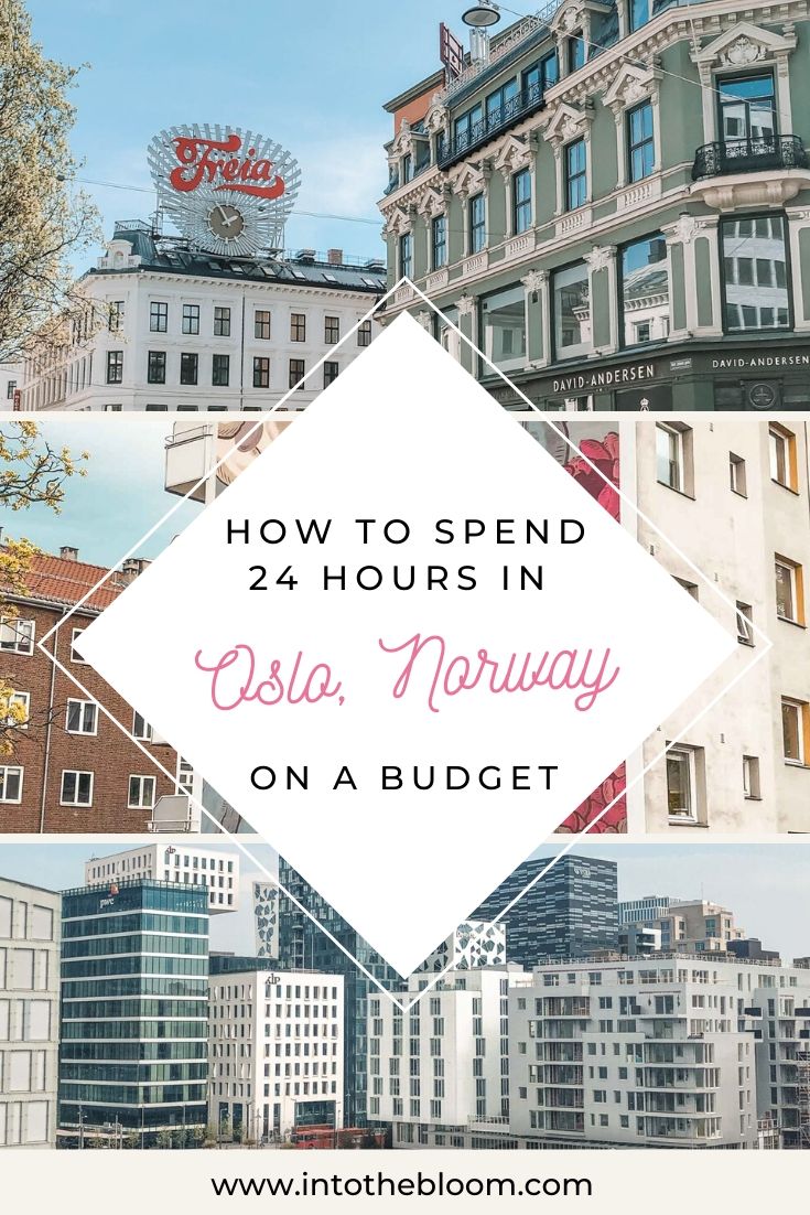 Travel guide on how to spend 24 hours in Oslo, Norway on a budget