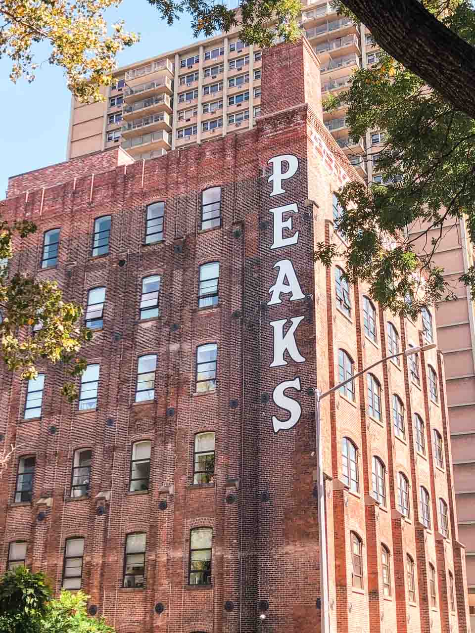 Peaks Mason Mints building in Brooklyn Heights