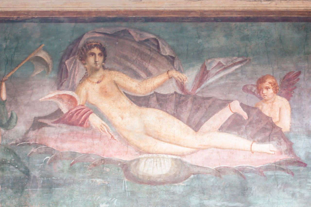 The House of Venus fresco in Pompeii