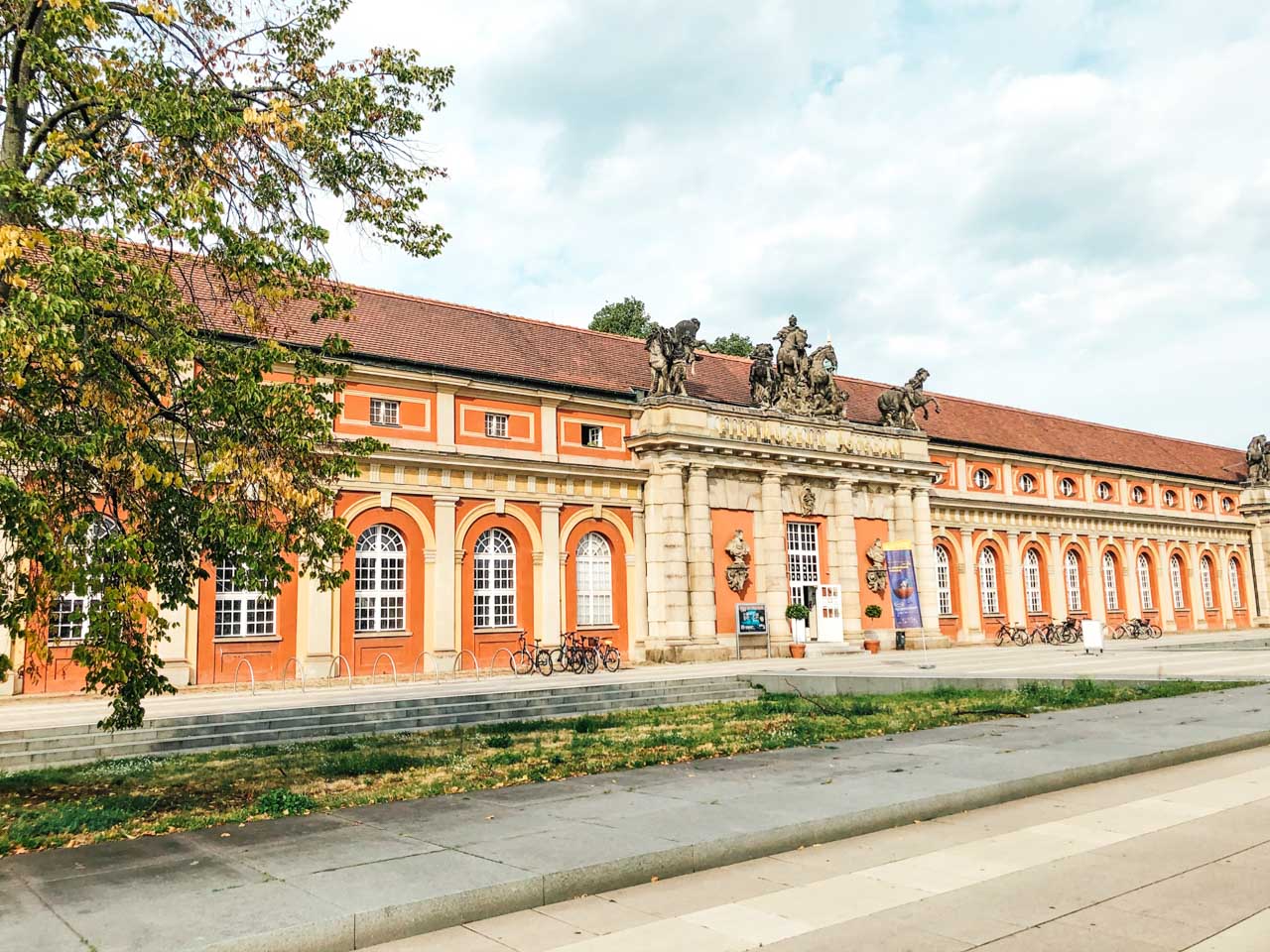 The building of the Filmmuseum in Potsdam, Germany