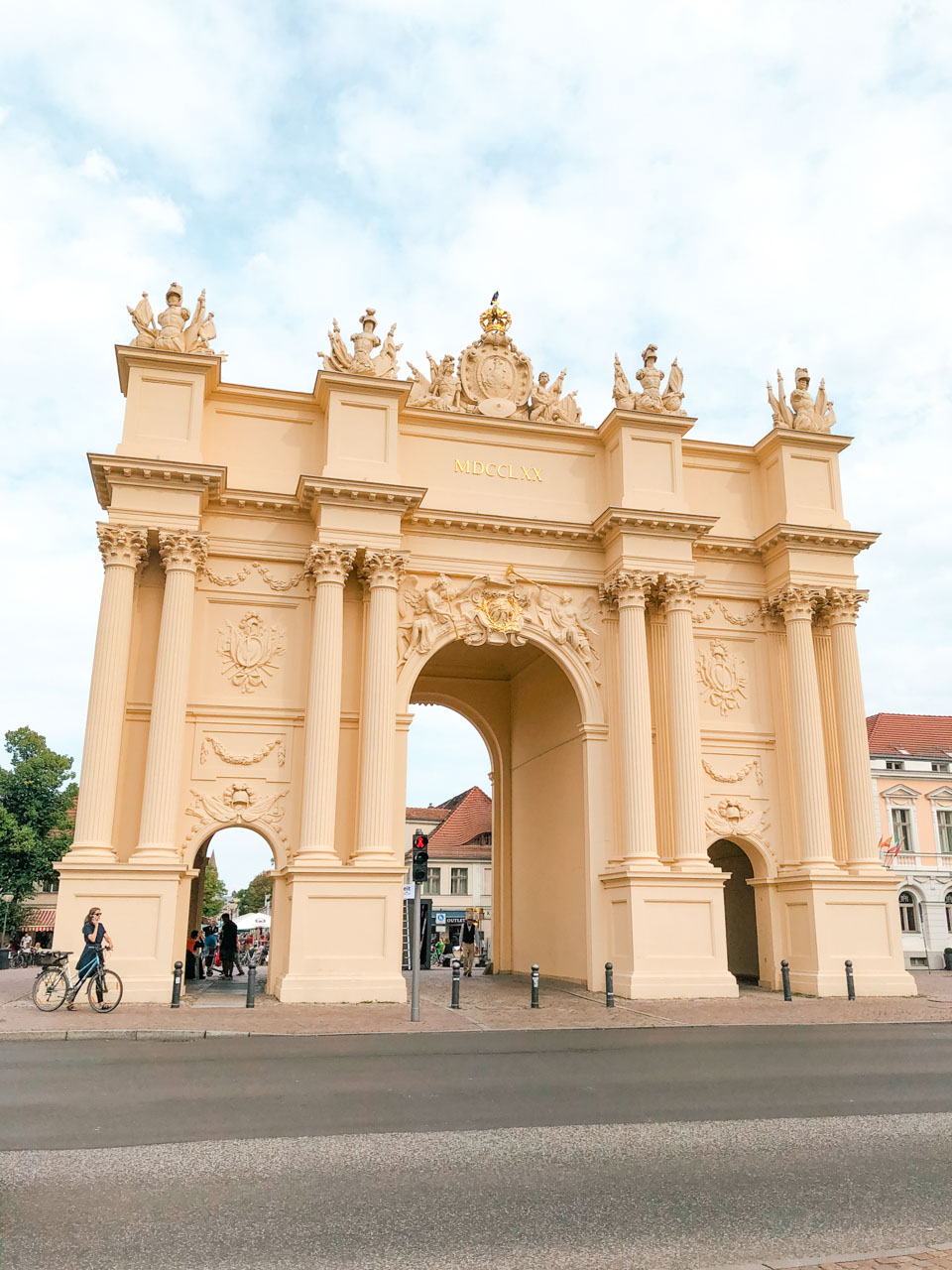 Brandenburg Gate in Potsdam, Germany