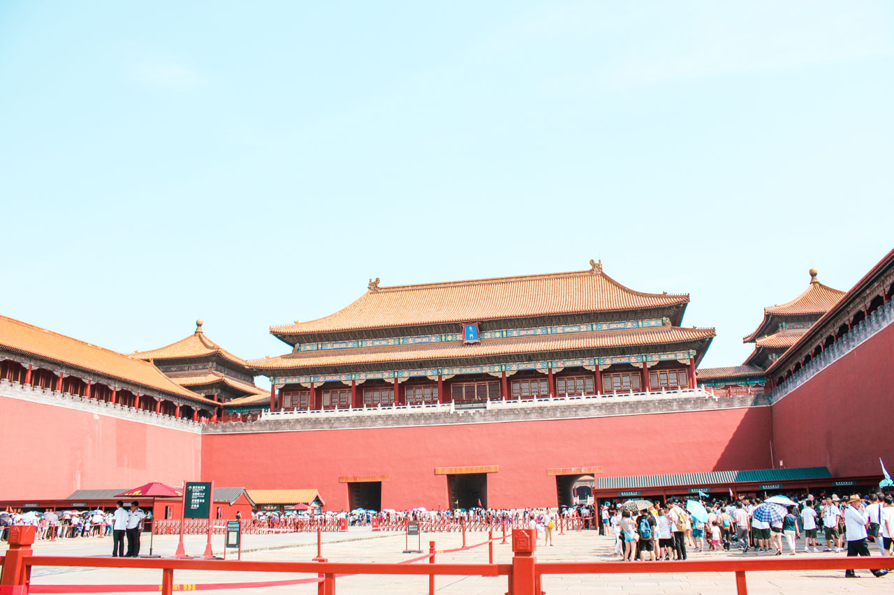 Walking in the Forbidden City, the Architecture Masterpiece of China