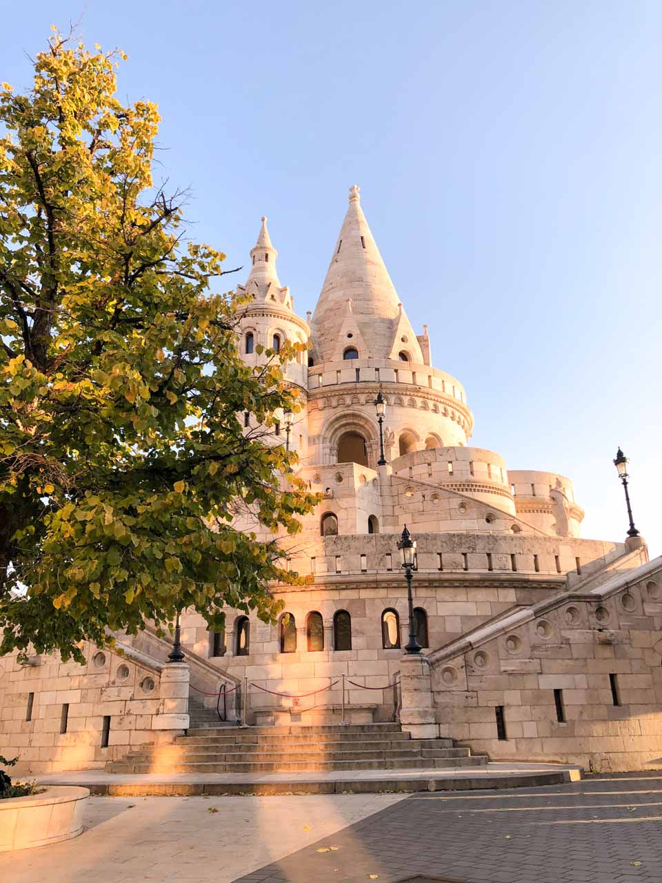 Fisherman's Bastion in Budapest, Hungary