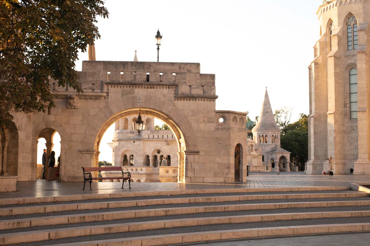 Fisherman's Bastion in Budapest, Hungary