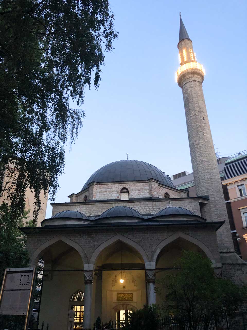 Ferhadija Mosque in Sarajevo