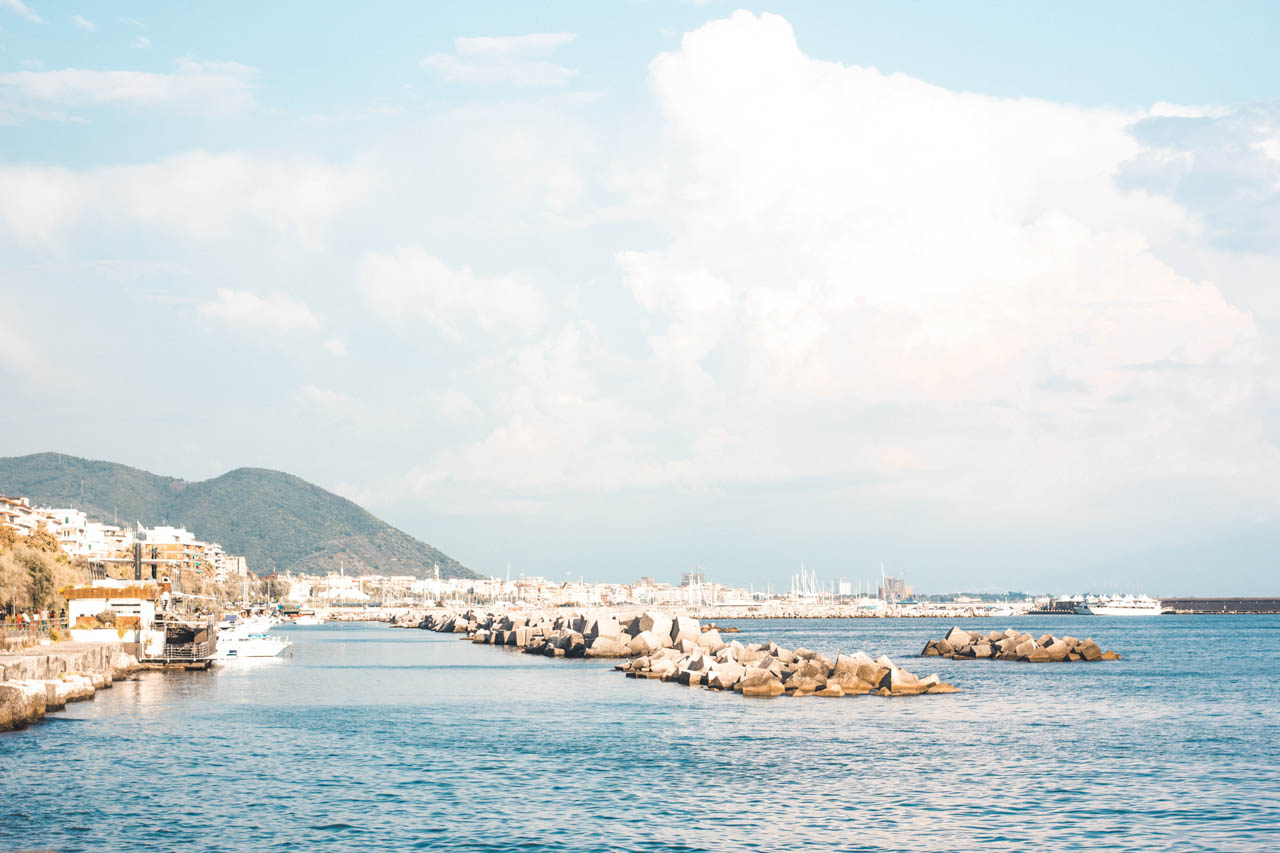 Panoramic view of the Bay of Salerno