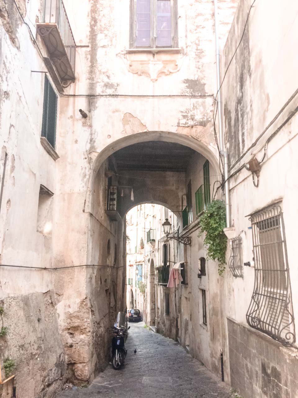 An alley in Salerno, Italy