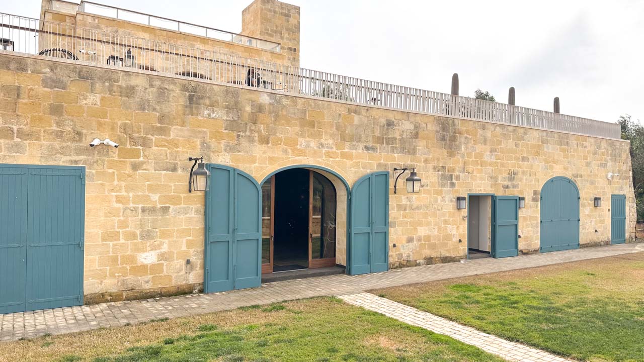 A building of Ta’ Betta Wine Estates in Malta