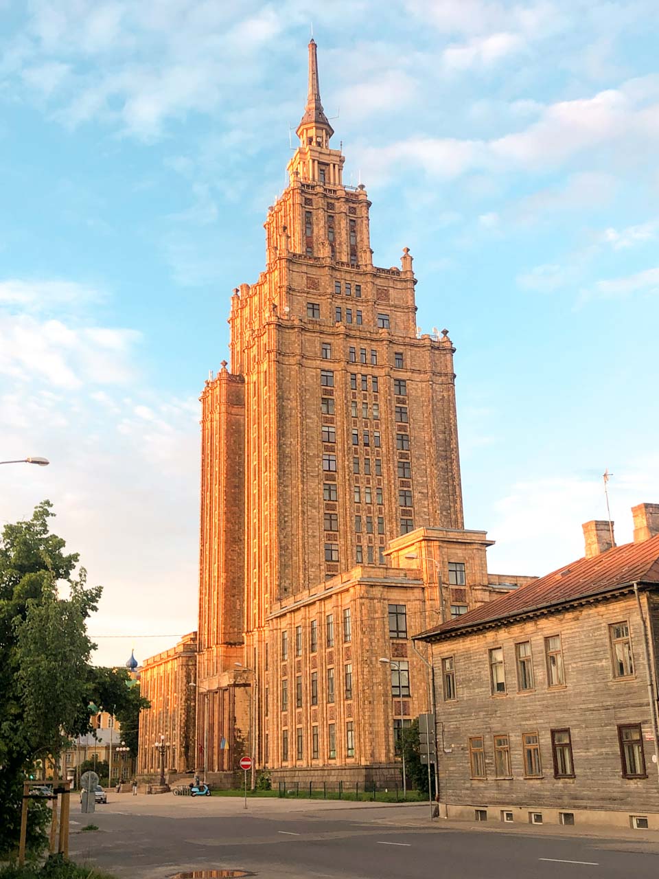 Latvian Academy of Sciences in Riga