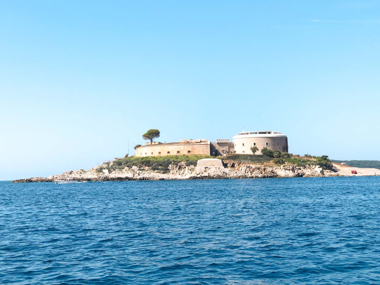 Mamula Island in Montenegro