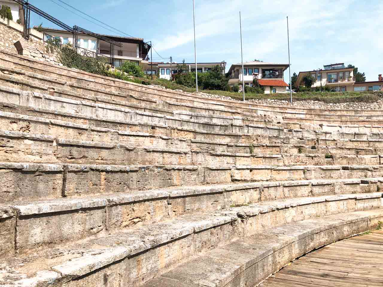 Steps of the Ancient Theatre of Ohrid