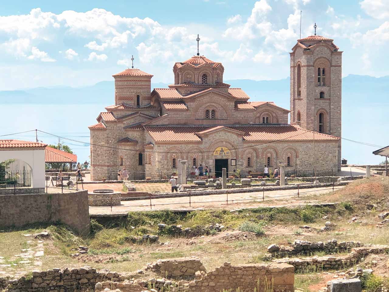 Church of Saints Clement and Panteleimon in Ohrid, North Macedonia