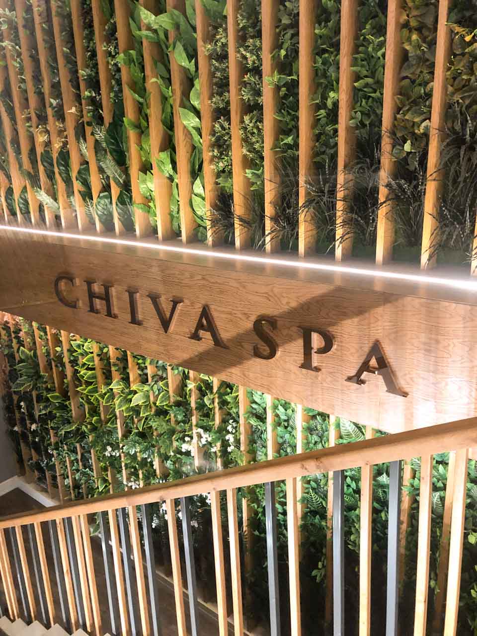 Entrance to the Chiva Spa at the Limak Skopje Luxury Hotel