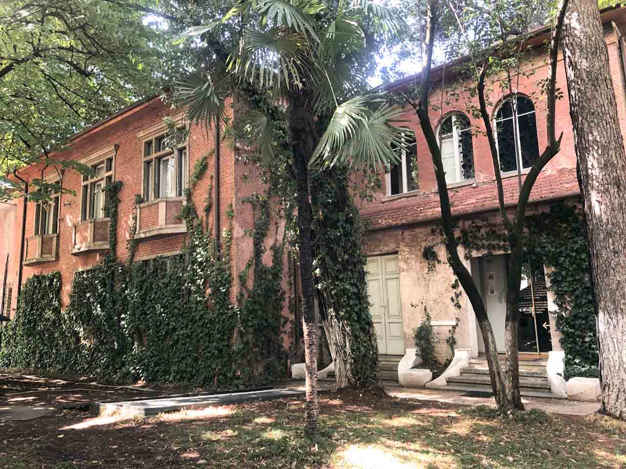 House of Leaves in Tirana, Albania