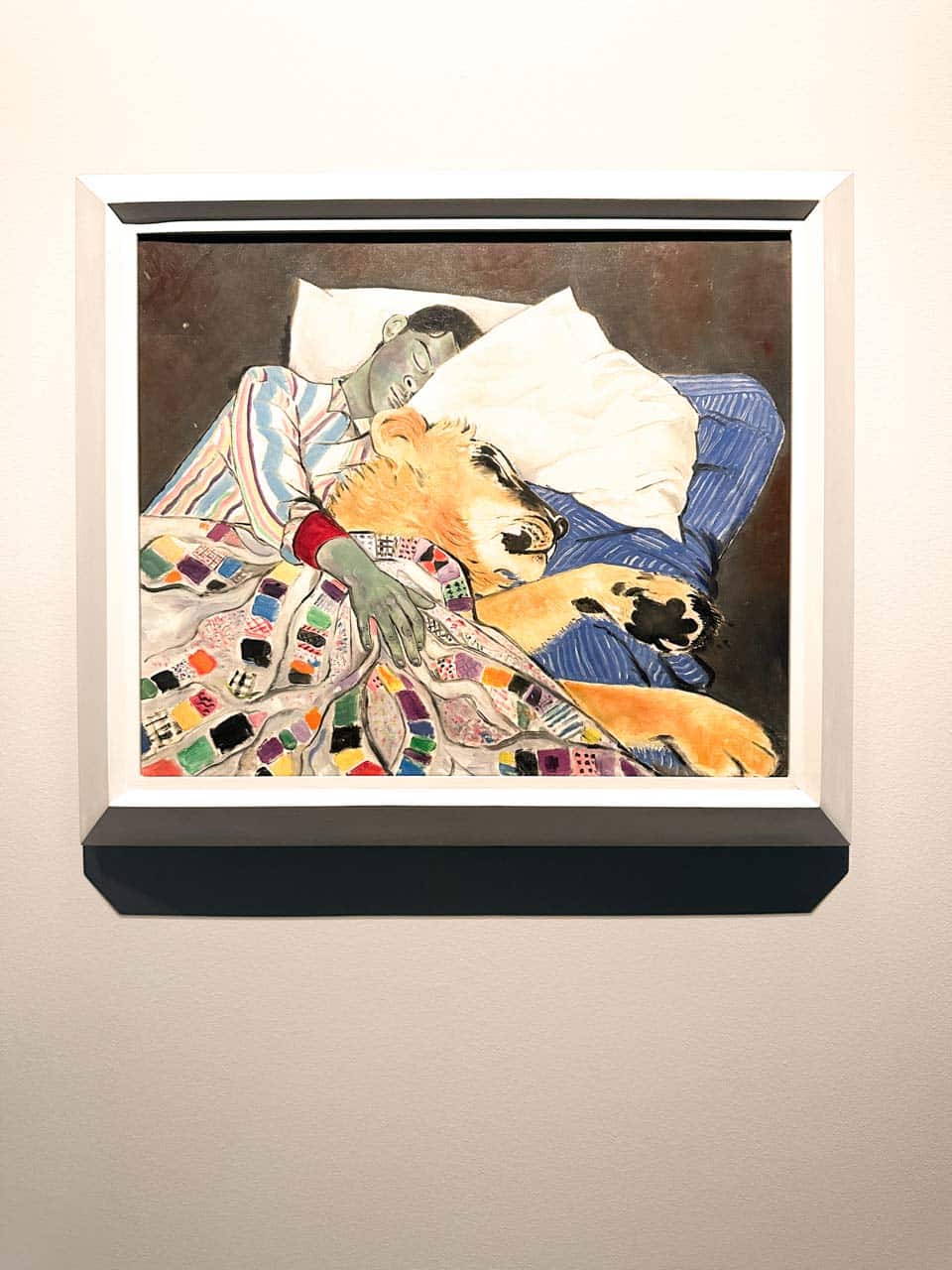 Hollywood Sleep by Jean Cocteau displayed at Centre Pompidou Malaga