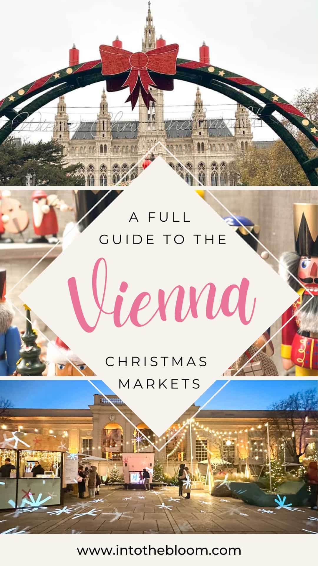 A full travel guide to the Vienna Christmas Markets - What to see, do, and eat at each of the main Christmas markets in Vienna, Austria