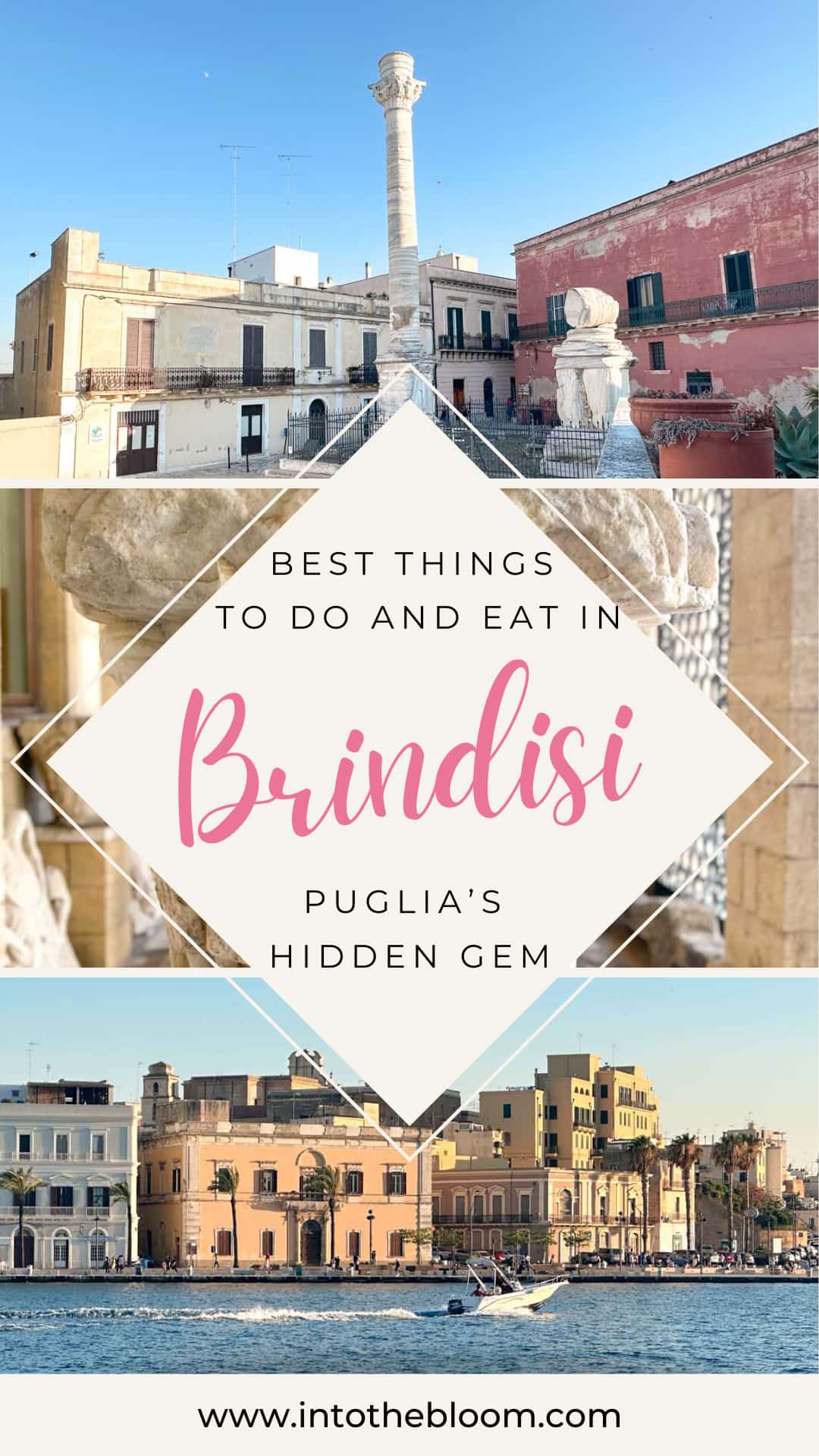 Brindisi travel guide: Best things to do, see, and eat in Brindisi, Italy - an underrated city in Puglia