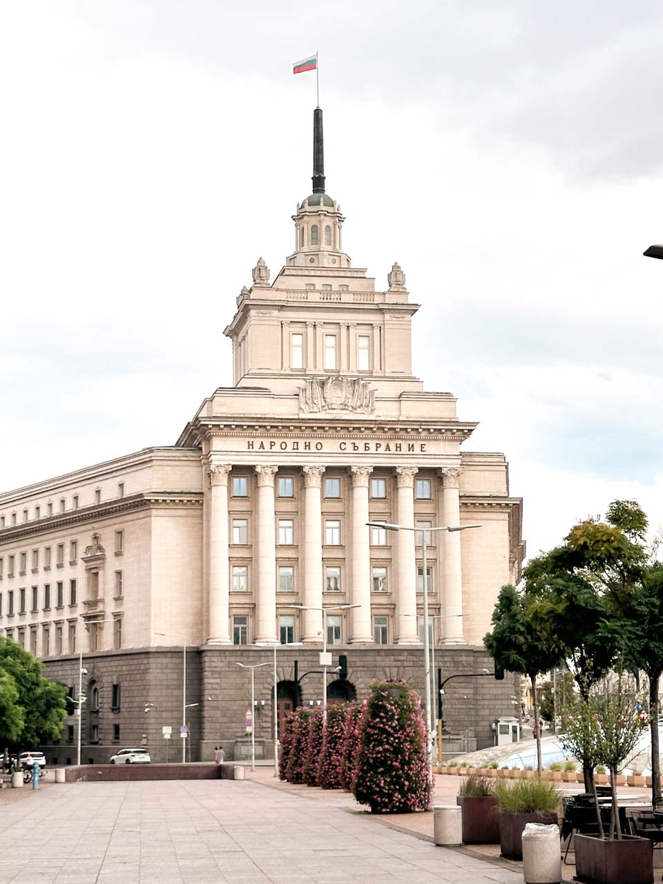 Former Communist Party House, now part of Bulgaria&rsquo;s National Assembly, in Sofia