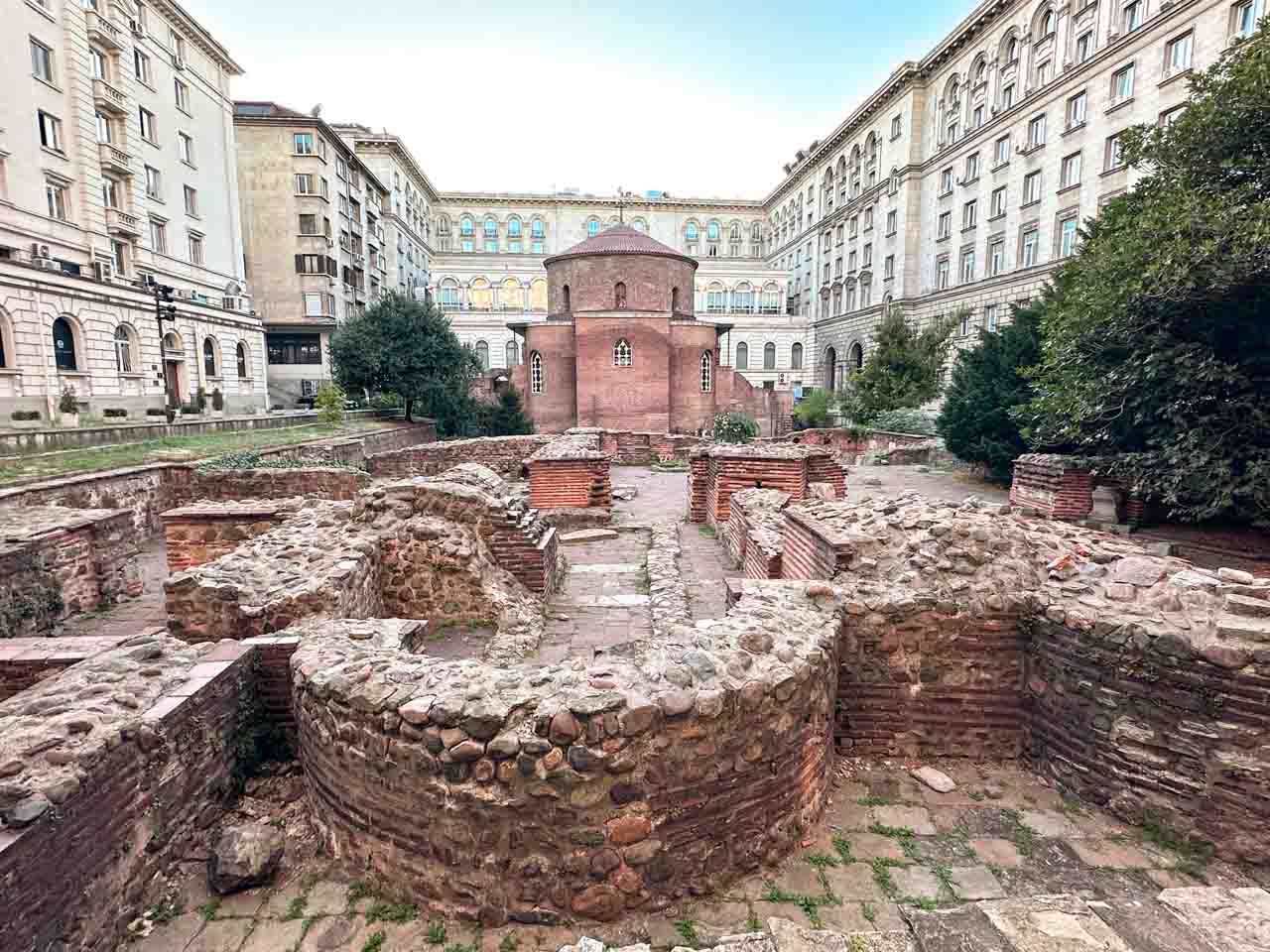 Rotunda Church of Saint George in central Sofia, Bulgaria
